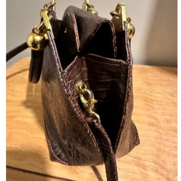 Finesse la model crocodile brown bag - Picture 2 of 8